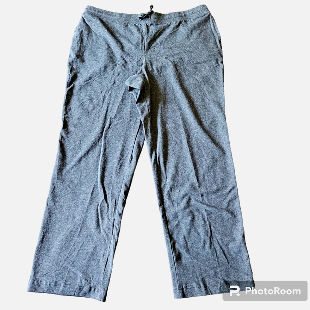 NWT Karen Scott Sport Pant, Charcoal Heather, Women's Size XL